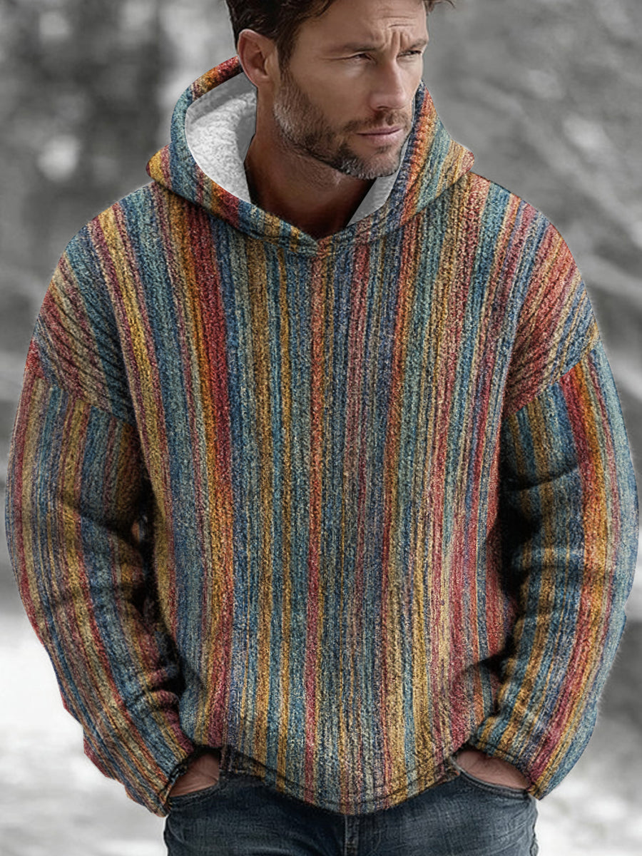 Men's Geometric Art Hoodie