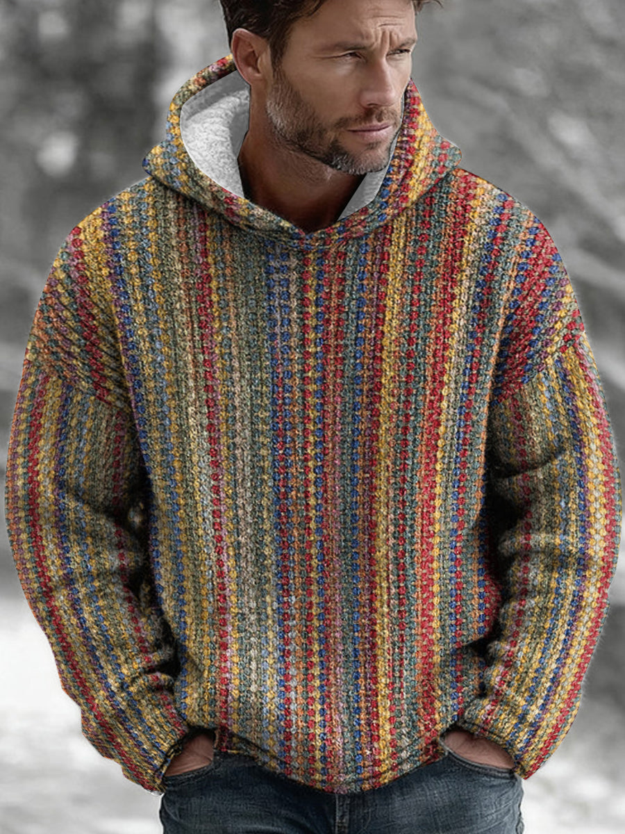 Men's Geometric Art Hoodie