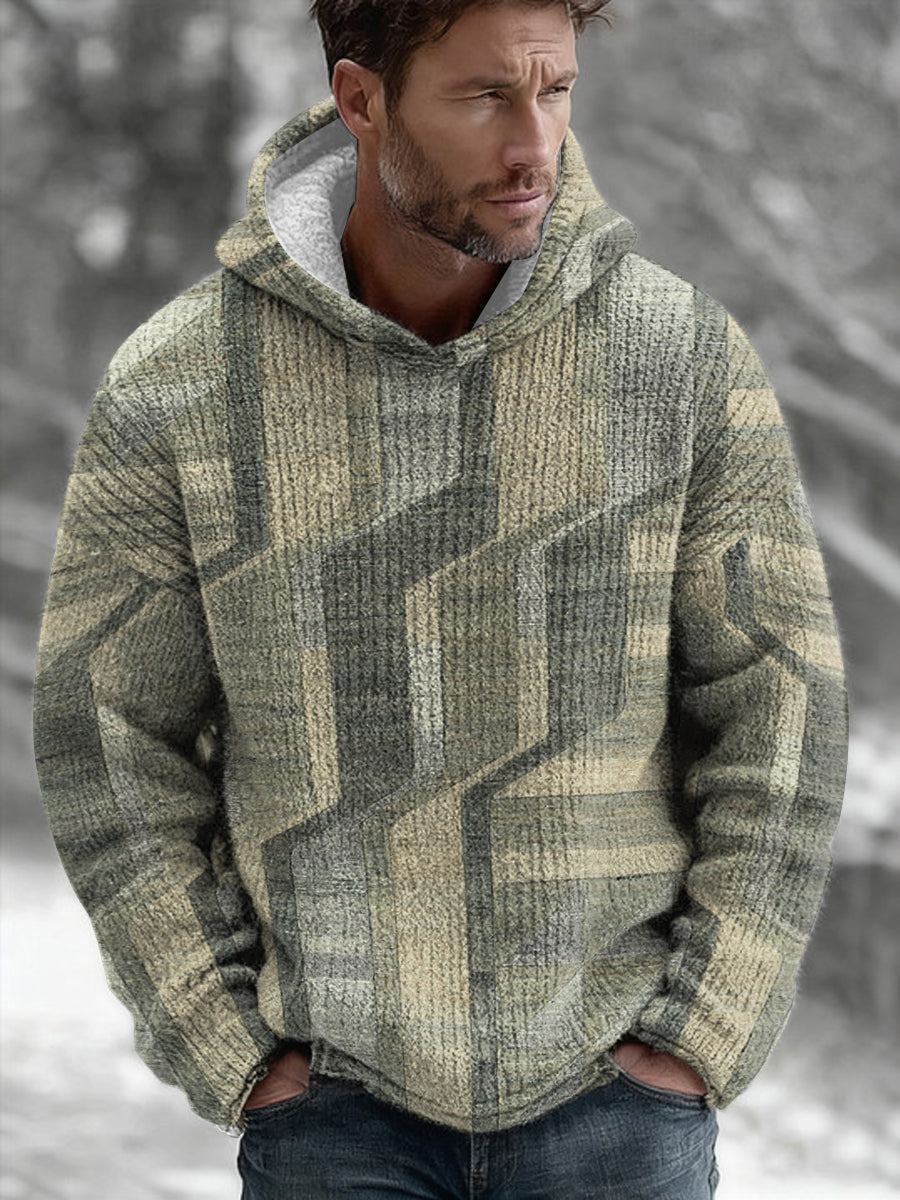 Men's Geometric Art Hoodie