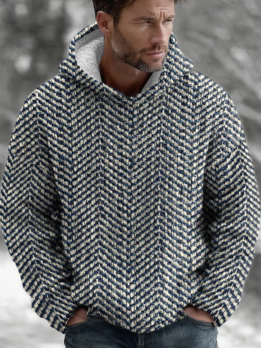 Men's Geometric Art Hoodie
