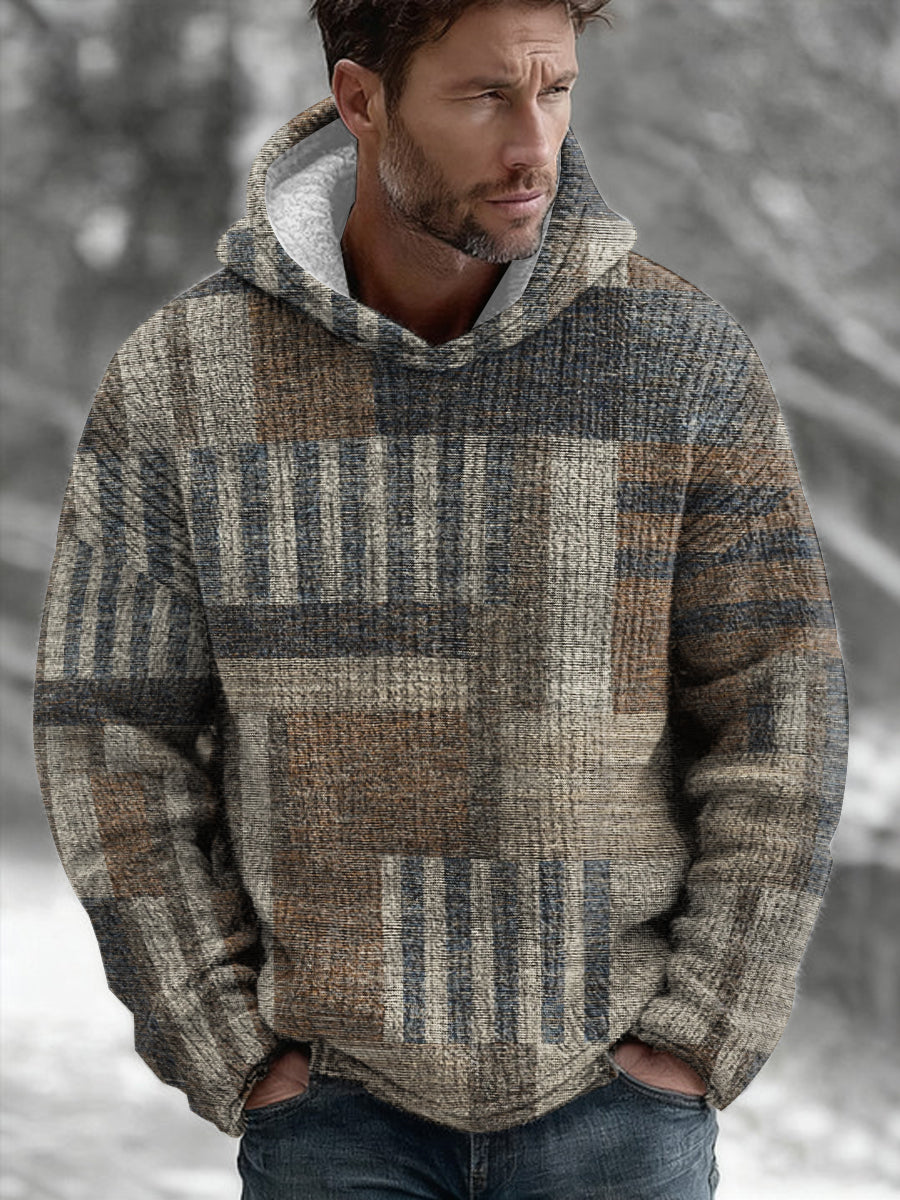 Men's Geometric Art Hoodie