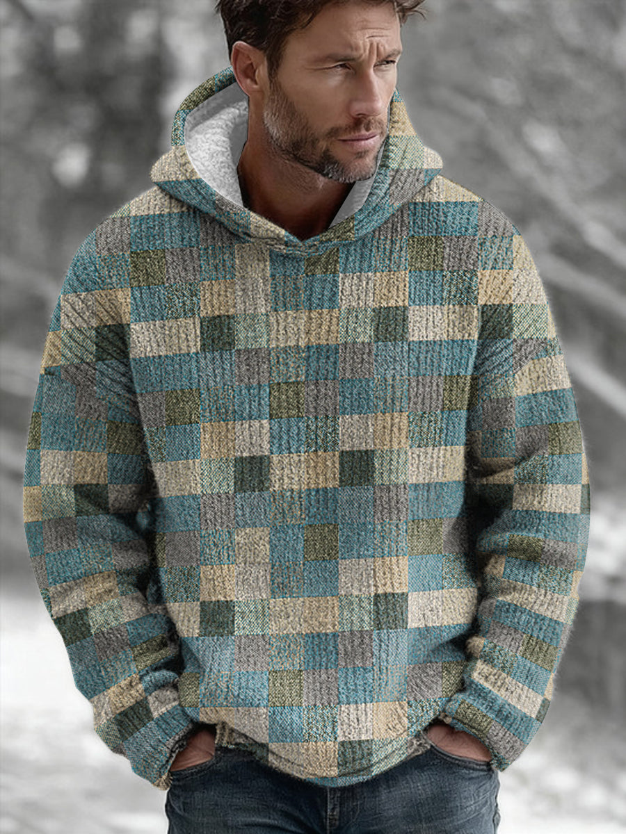 Men's Geometric Art Hoodie