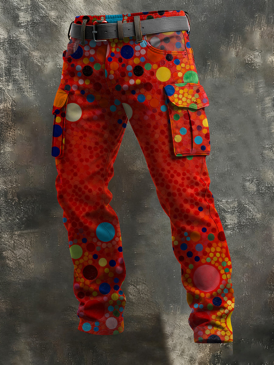 Men's Germany Cologne Carnival printed trousers