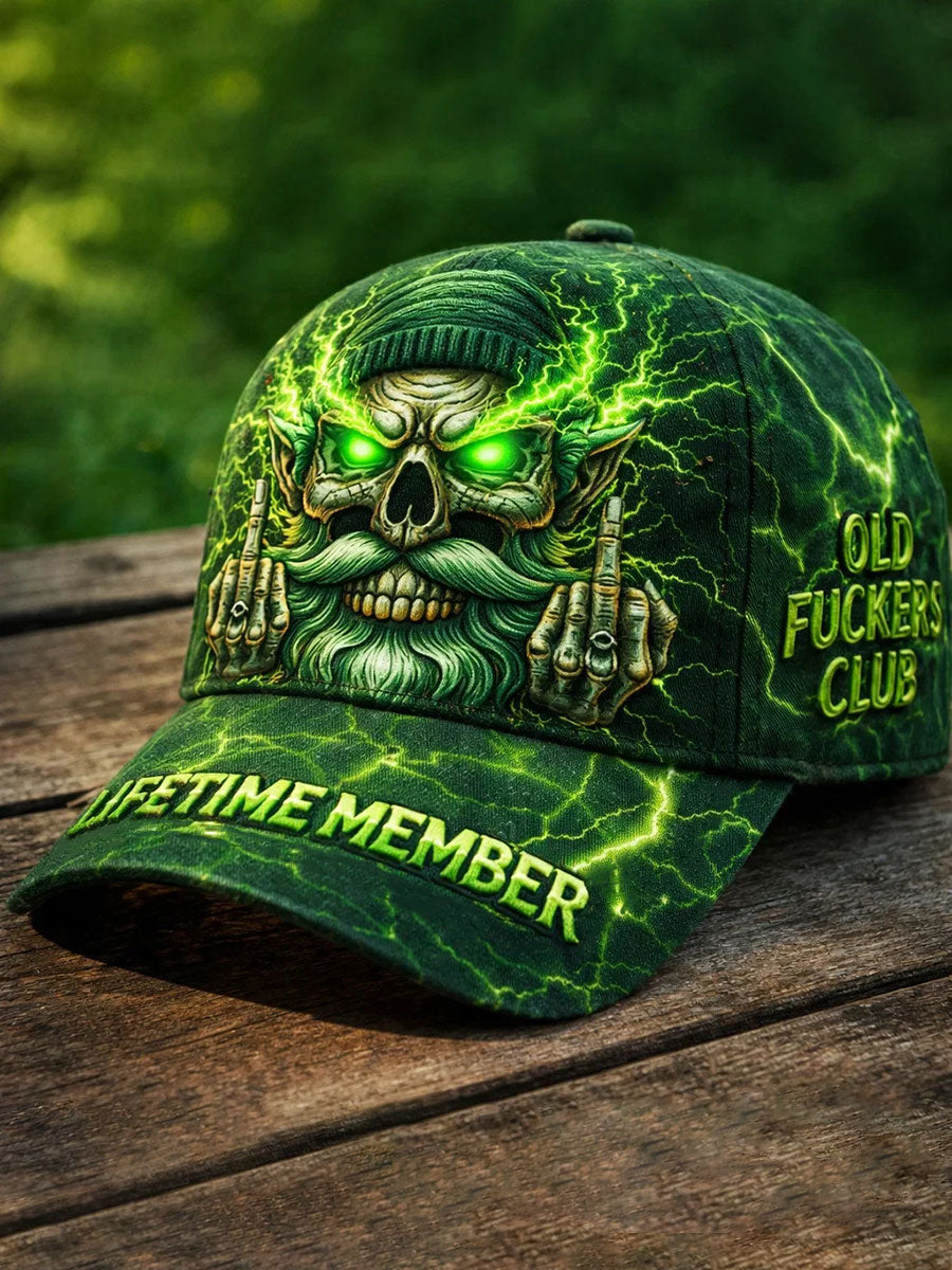 Old Fuckers Club Printed Casual Unisex Cap