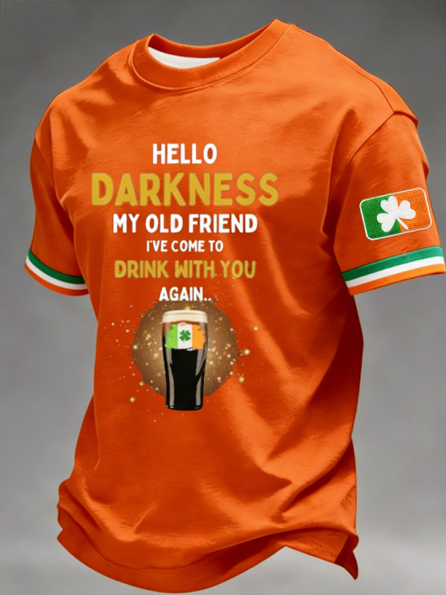 Men's Hello Darkness My Old Friend T-shirt