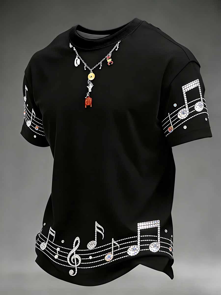 Men's Vintage Commemorative Printed T-Shirt