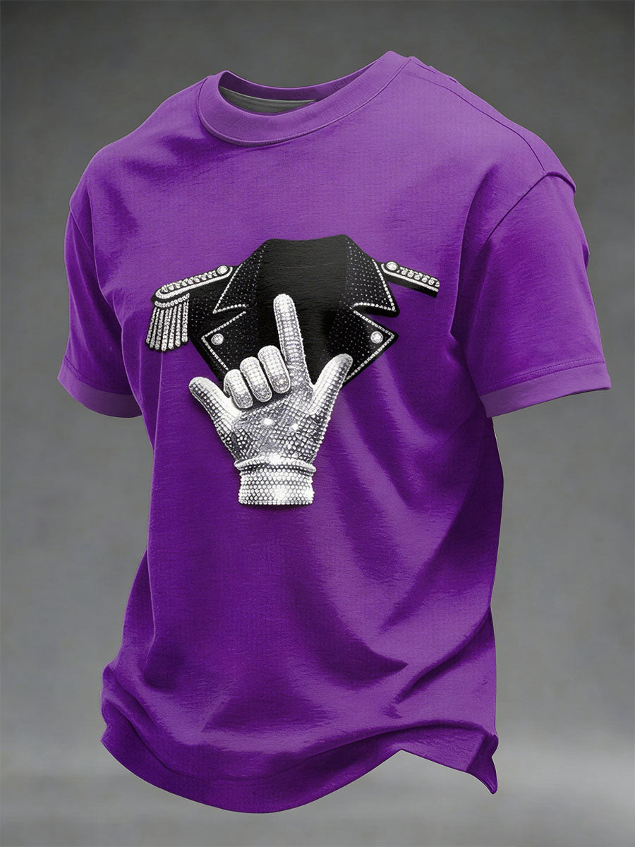 Men's Vintage Commemorative Printed T-Shirt