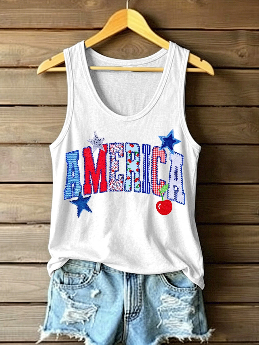 Women's America Tank Top