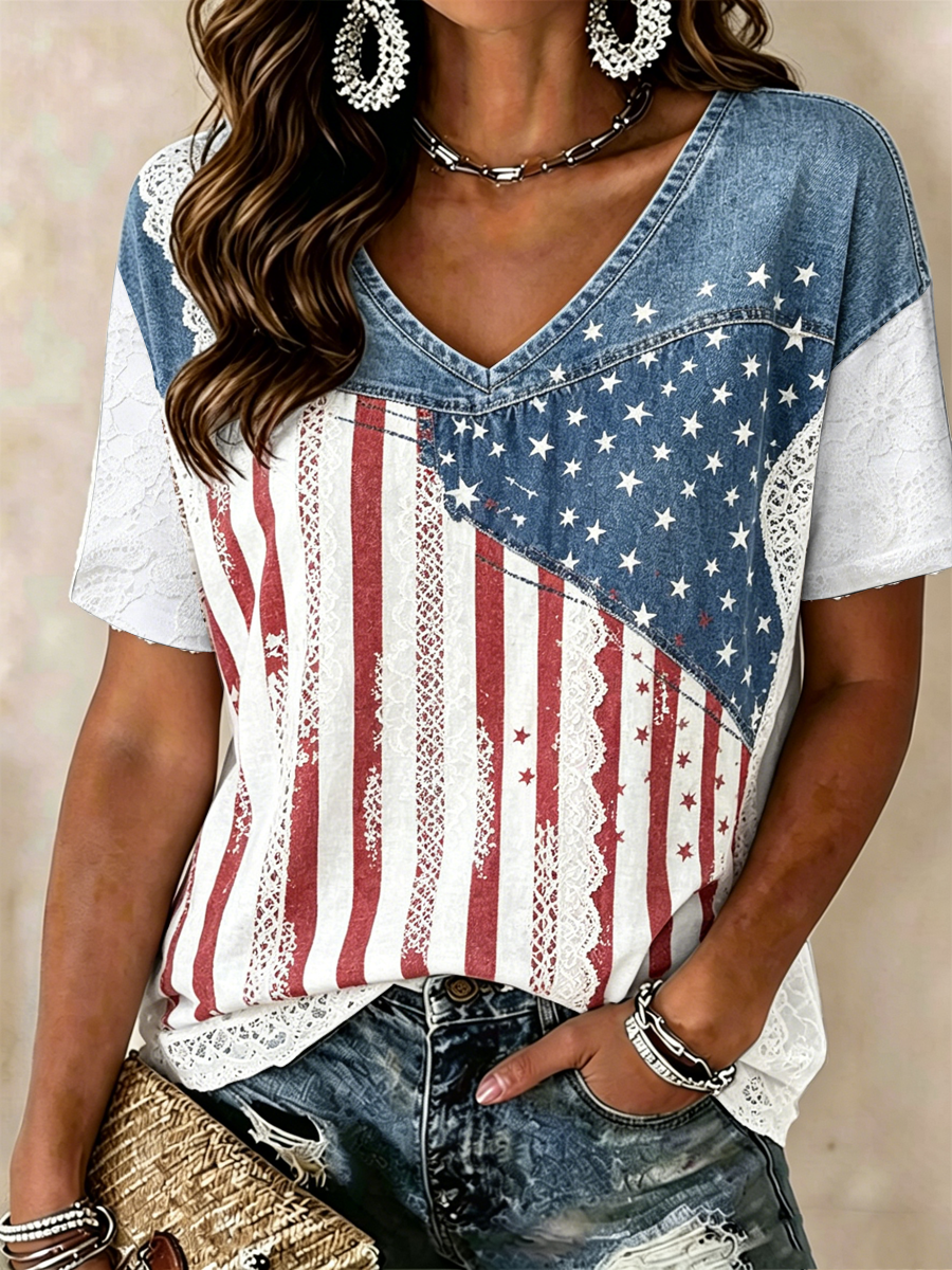 Women's short-sleeved T-shirt