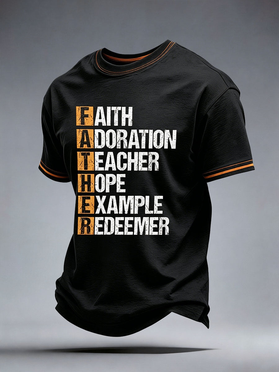Men's Christian Father's Day T-Shirt