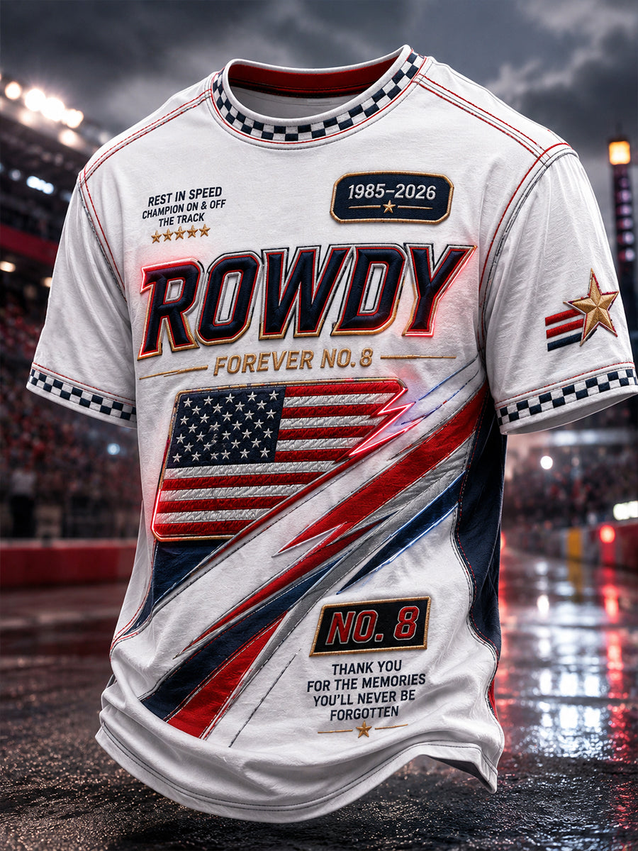 Men's Racing Legend Tribute Casual T-Shirt