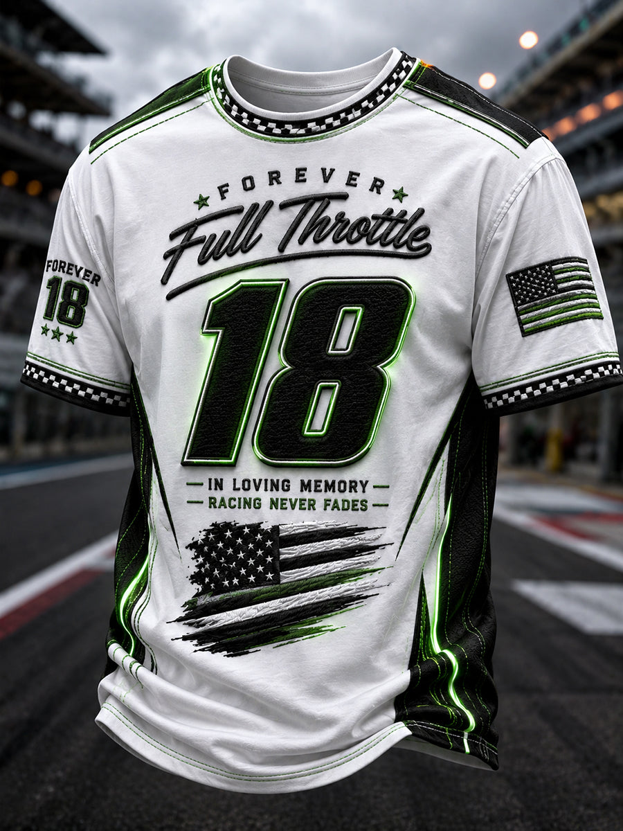 Men's Racing Legend Tribute Casual T-Shirt
