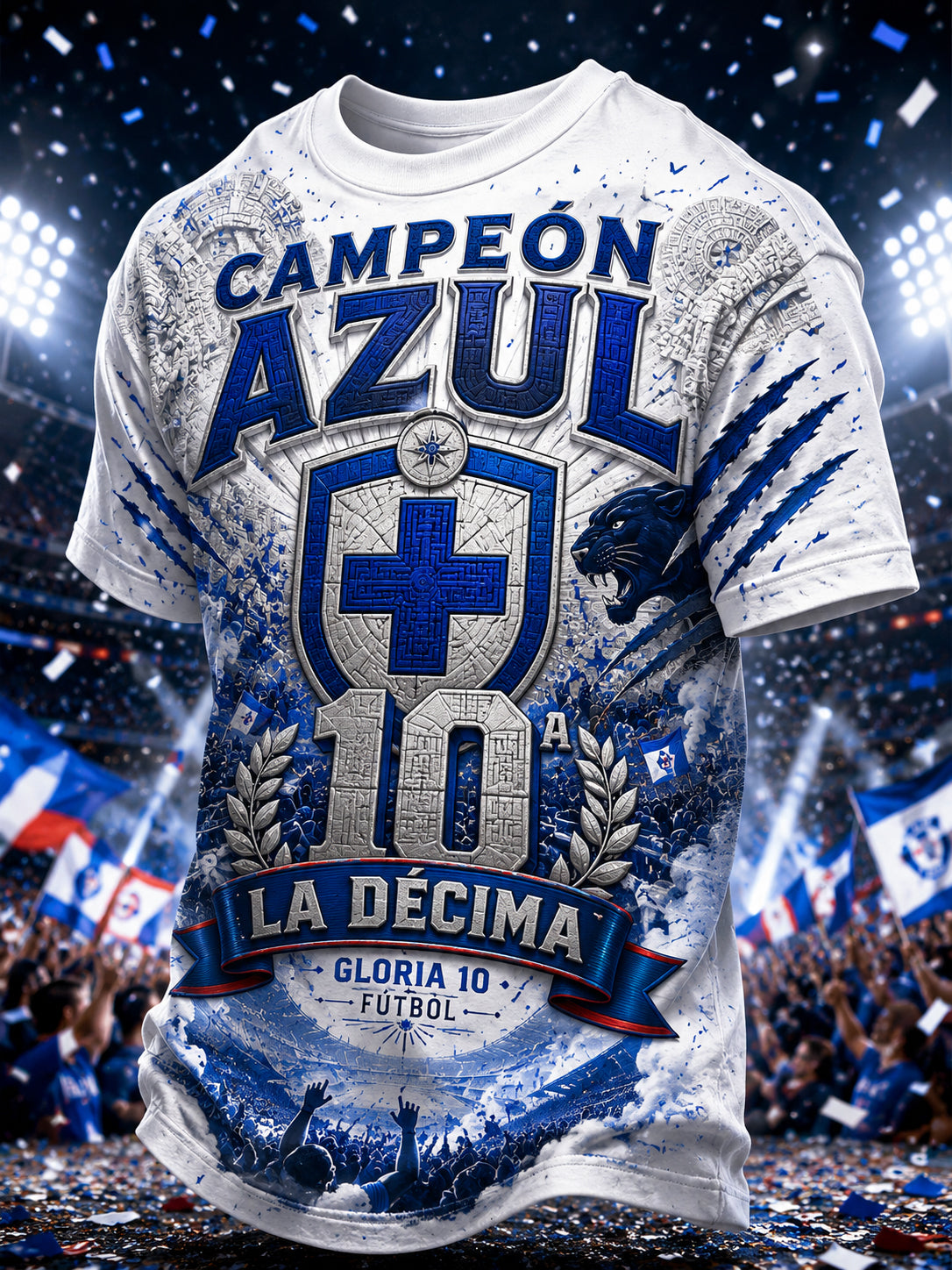 Men's Football-Themed Printed Casual Short-Sleeve T-Shirt