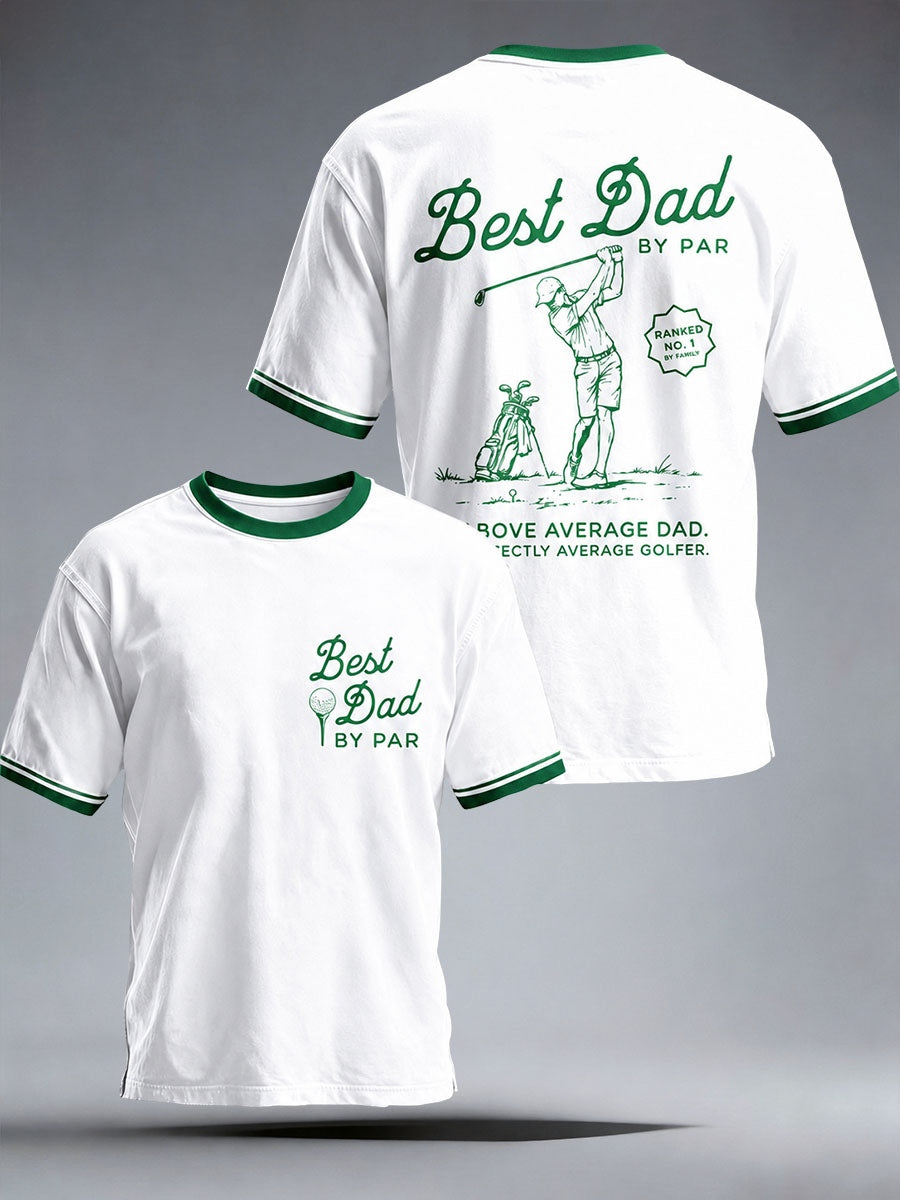 Men's Best Dad By Par T-Shirt