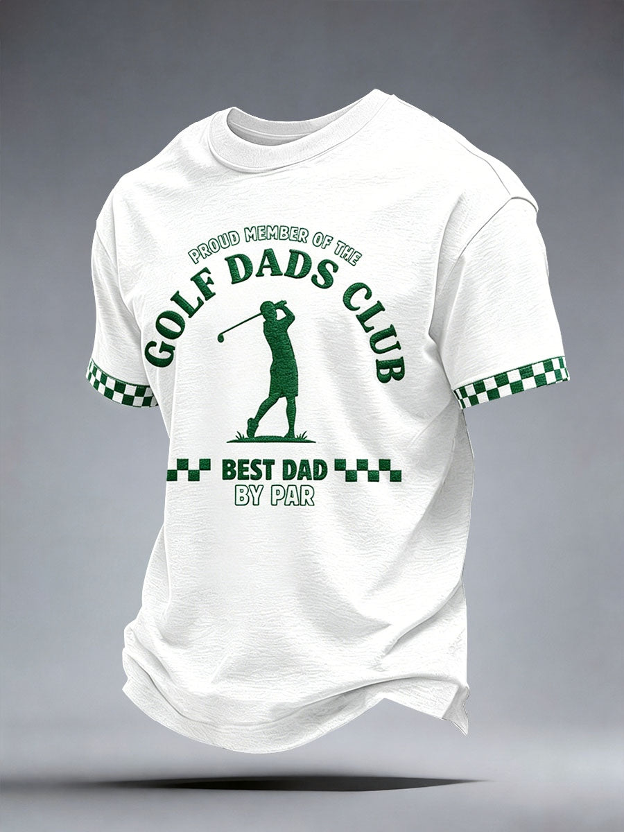 Men's Best Dad By Par T-Shirt