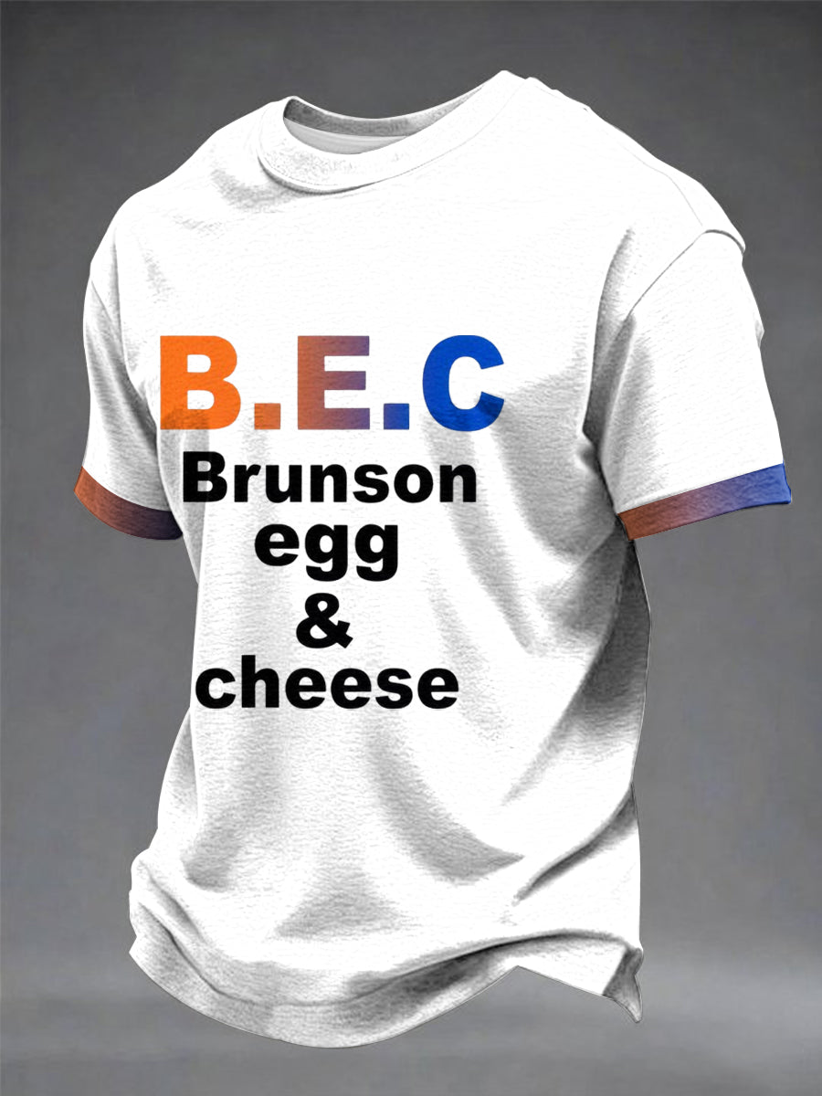 Men's Classic Basketball Fan Graphic T-shirt