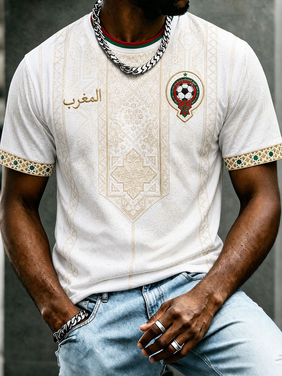 Men's 2026 Morocco Football T-Shirts