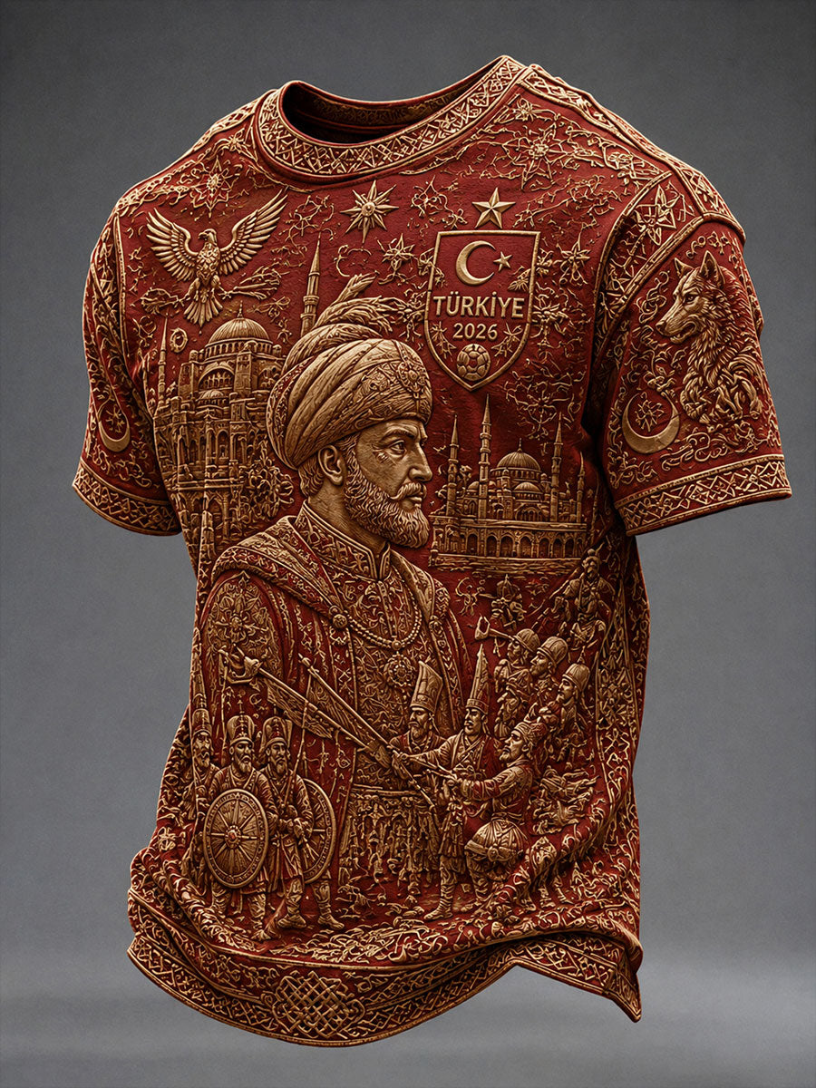 Men's Turkey 2026 Football T-shirt