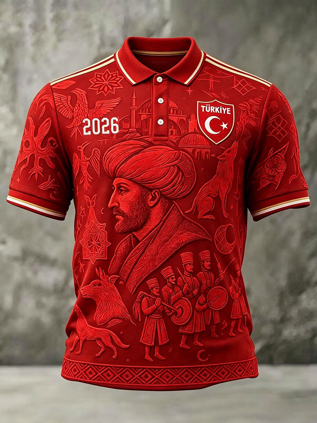 Men's Turkish Football Tops