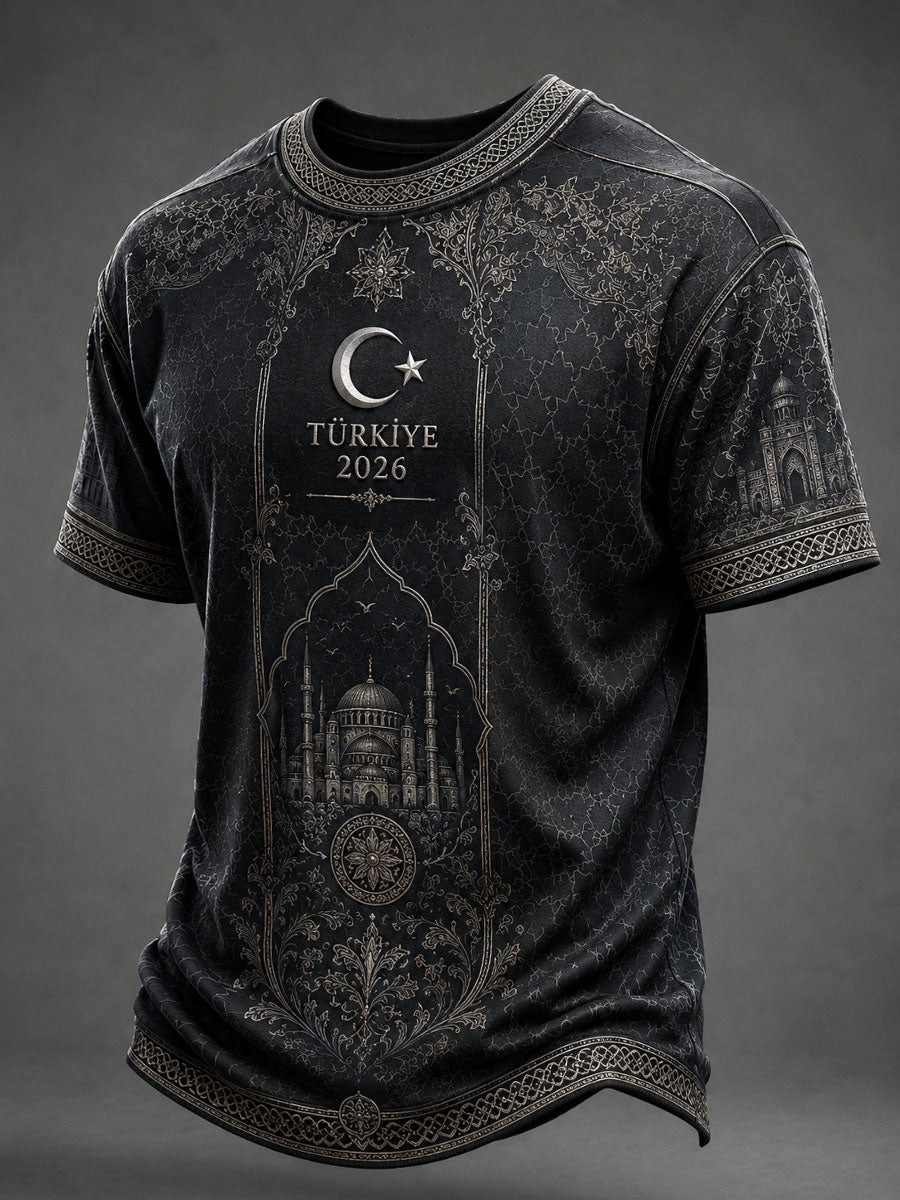 Men's Turkey 2026 Football T-shirt