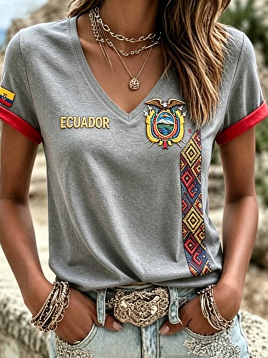 Women's short-sleeved T-shirt