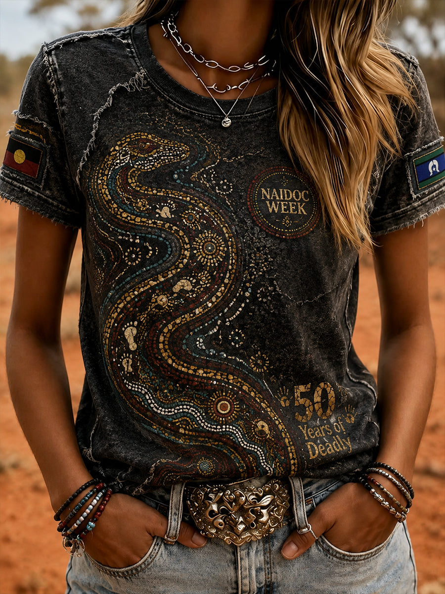 Women's Australia Naidoc Week Short-Sleeved T-Shirt
