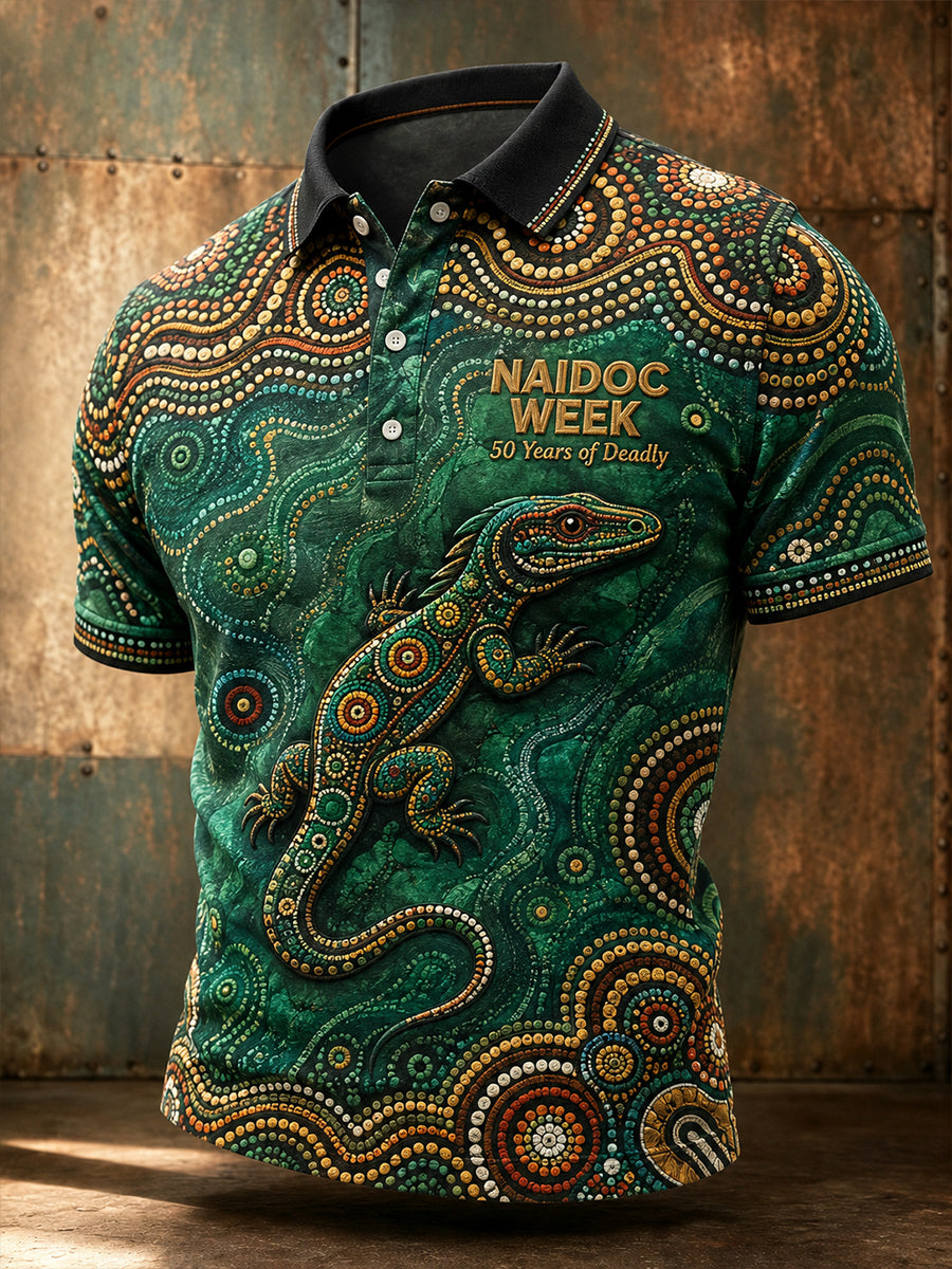 Men's Australia Naidoc Week Short Sleeve Shirt