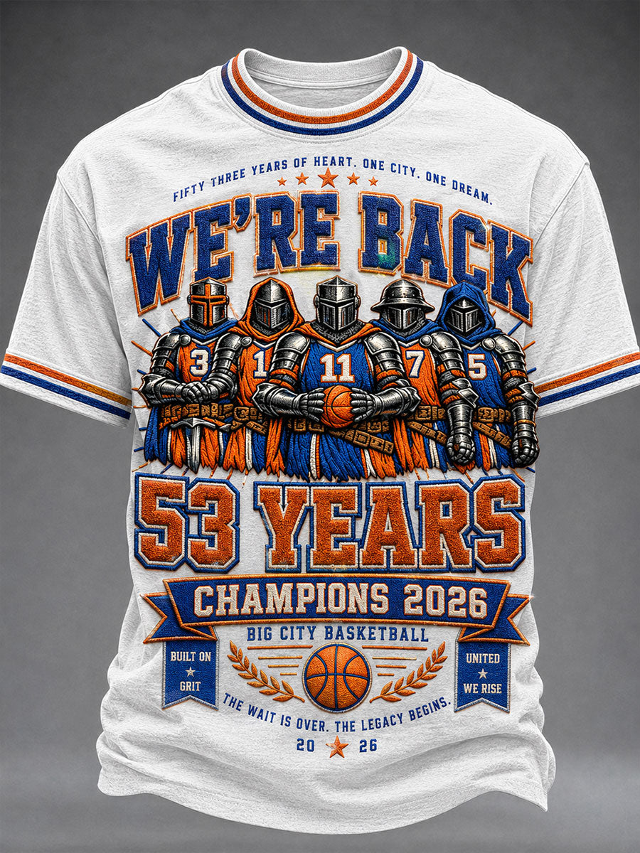 Men's Basketball Short Sleeves T-shirt
