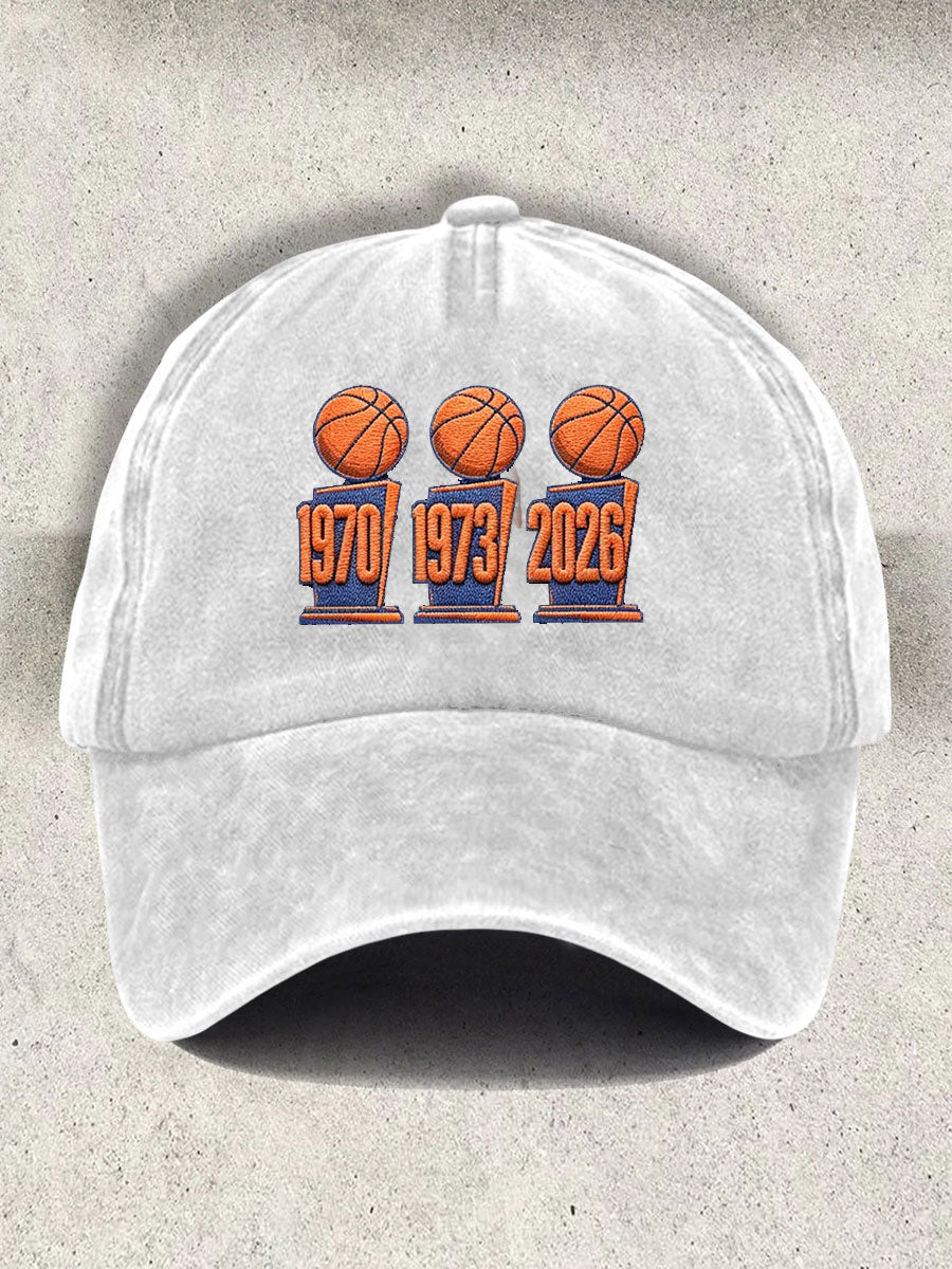 Unisex Basketball 1970 1973 2026 Hat