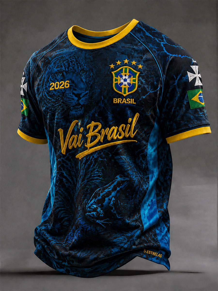 Men's Brazil Soccer T-Shirts