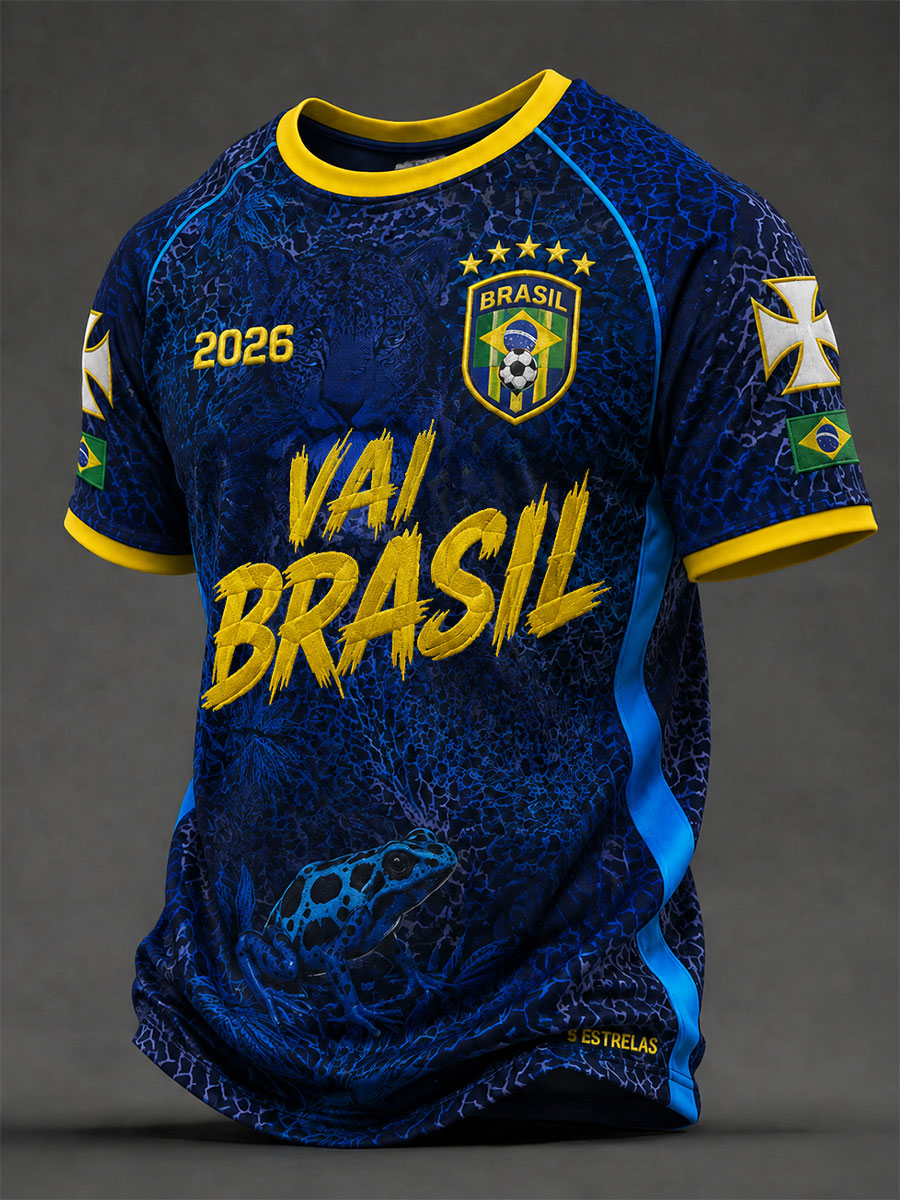 Men's Brazil Soccer T-Shirts