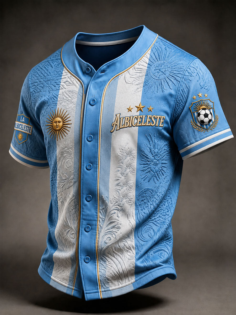Men'sArgentina Football Shirt