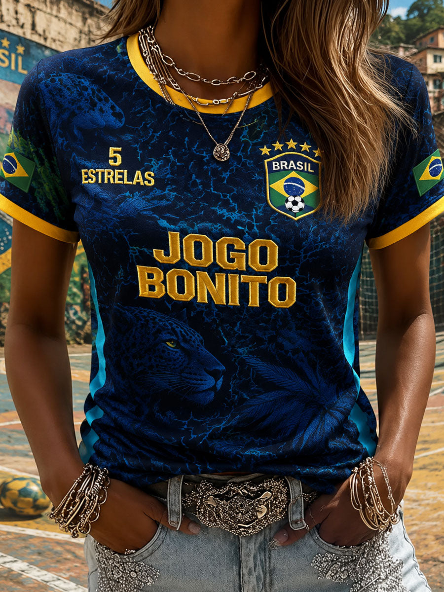 Women's Brazilian Soccer T-Shirts
