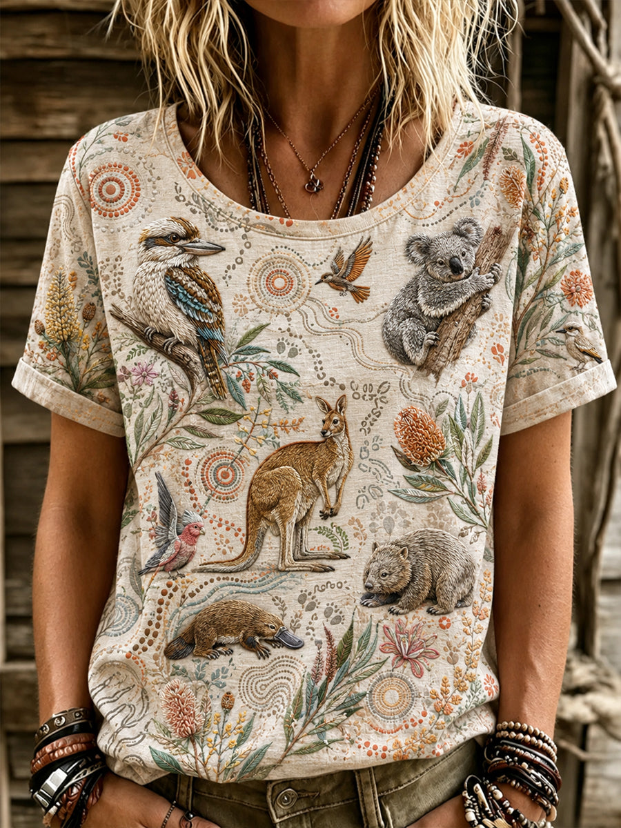Women's Australia Naidoc Week Short-Sleeved T-Shirt