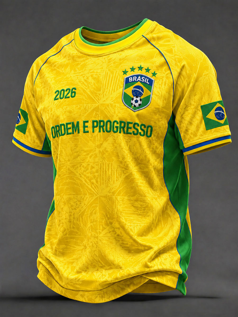 Men's Brazil Soccer T-Shirts