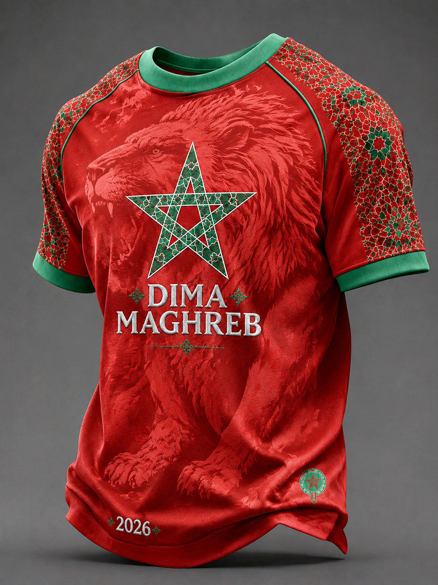 Men's Morocco Football T-shirts