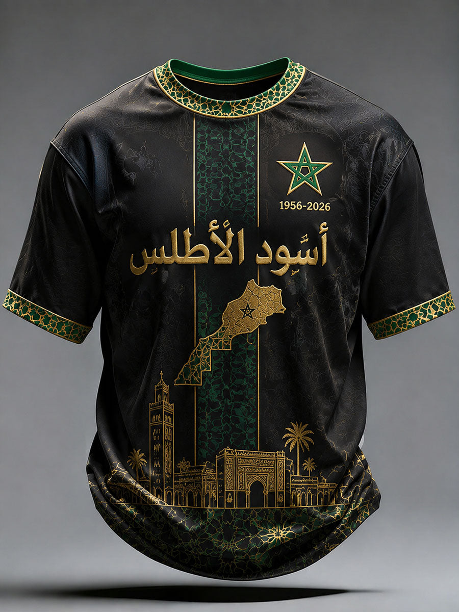 Men's Morocco Football T-shirts