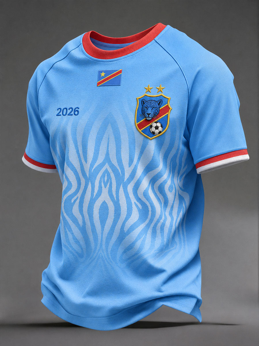 Men's DR Congo Football T-Shirts