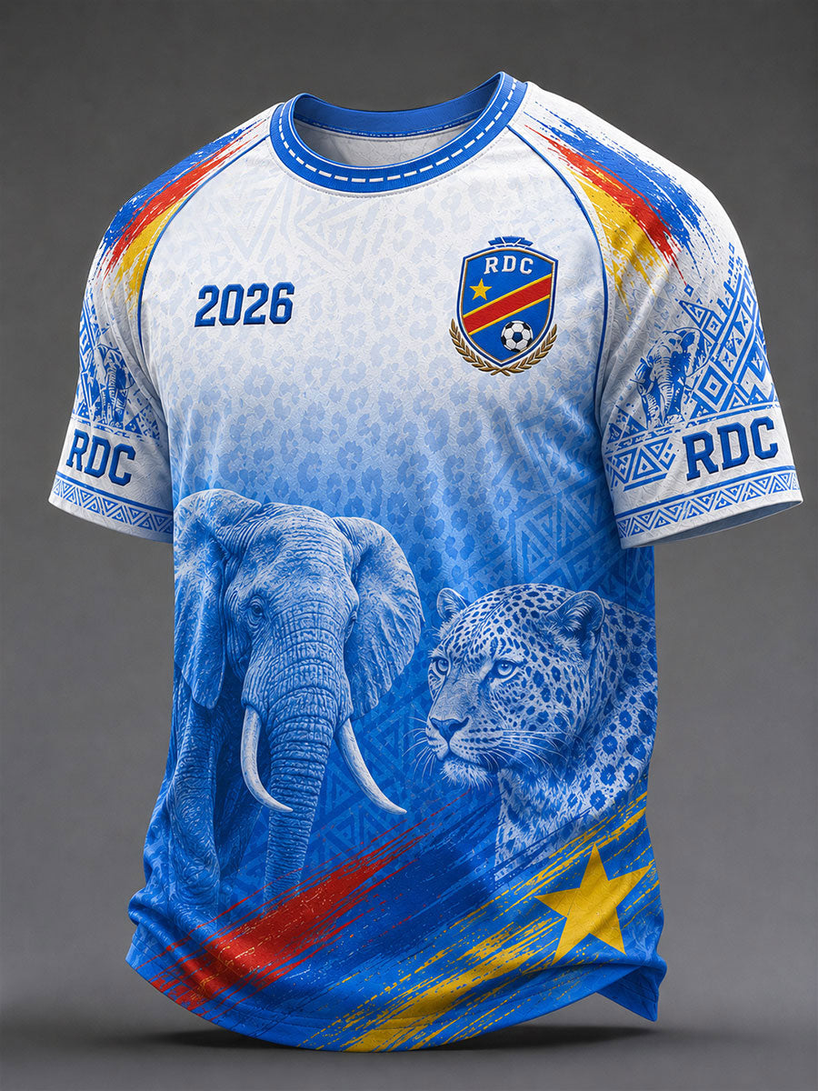Men's DR Congo Football T-Shirts