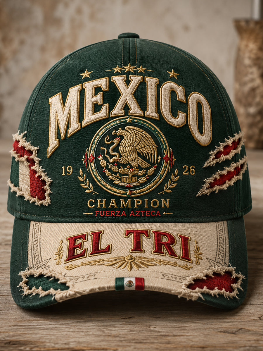 Unisex Mexican Soccer Match Cheering Art Print Hat
