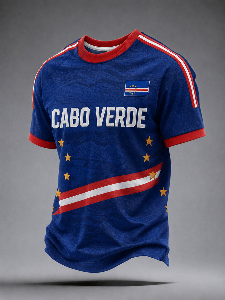 Men's Gift For Football Fans Print Casual Short Sleeve O-Neck T-shirt