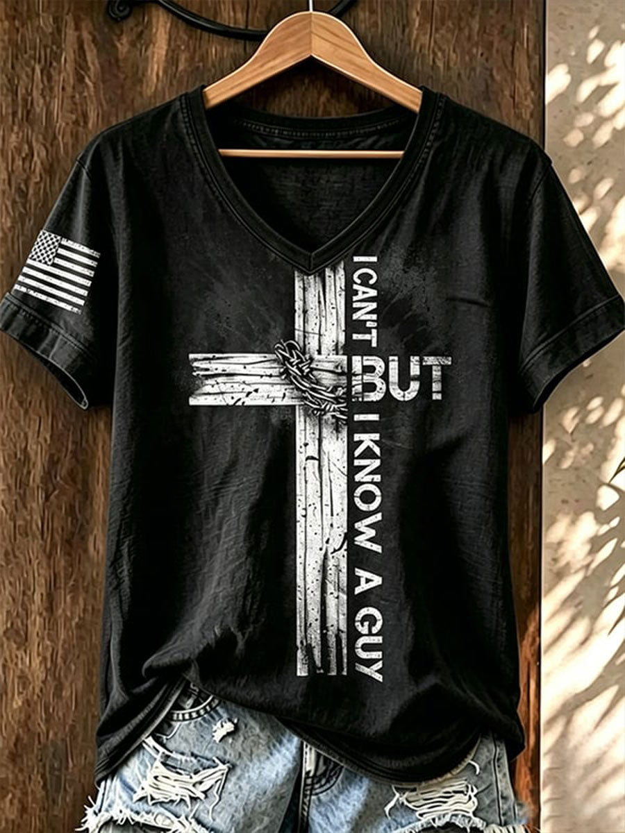 Women's I Can't But I Know A Guy Short Sleeve T-Shirt