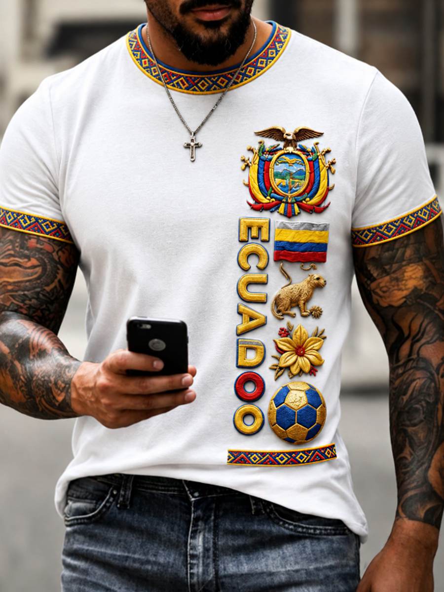 Men's short sleeves t-shirt