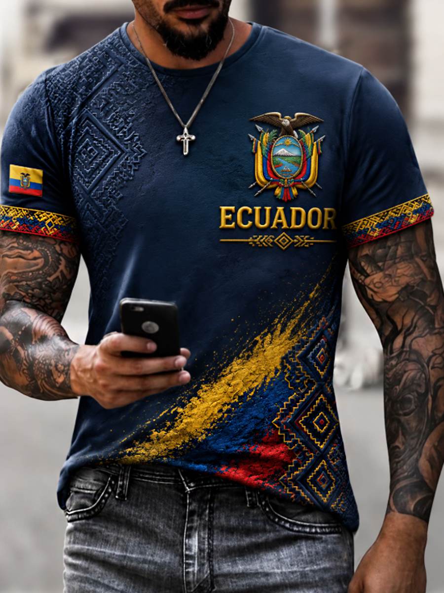 Men's short sleeves t-shirt
