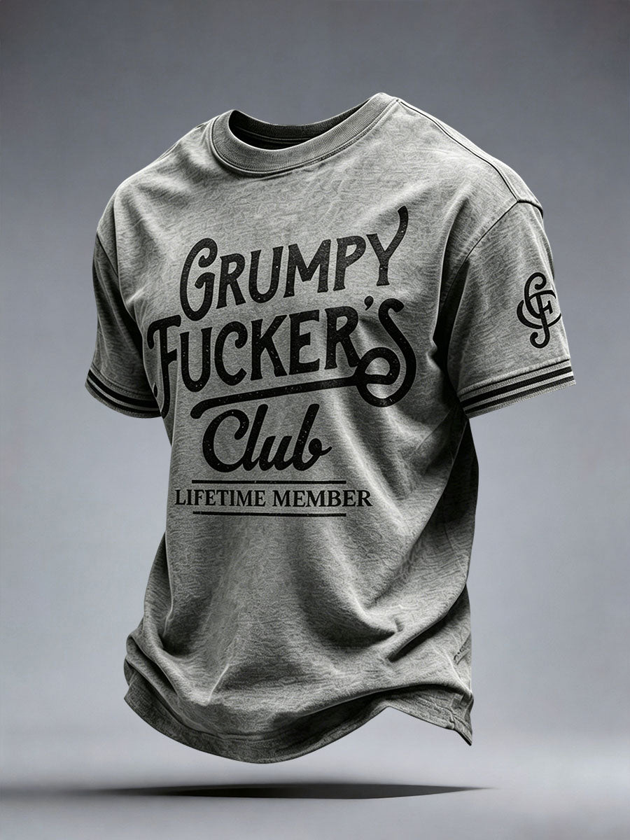 Men's Grumpy Fucker's Club T-shirt