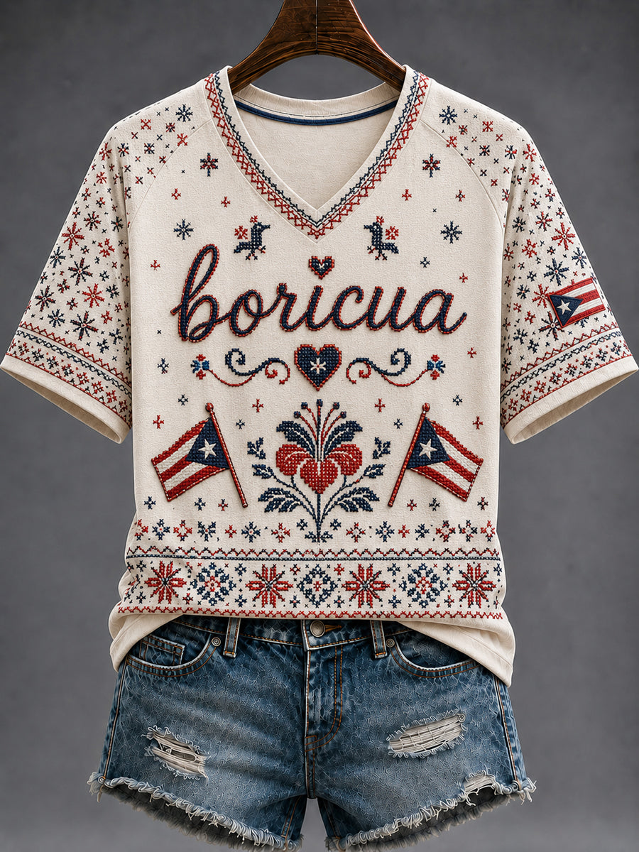 Island Roots Puerto Rico Women's Shirt