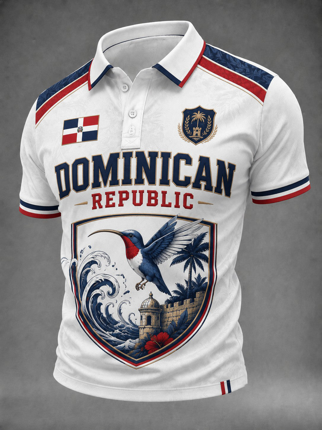 Men's Dominican Printed Shirt