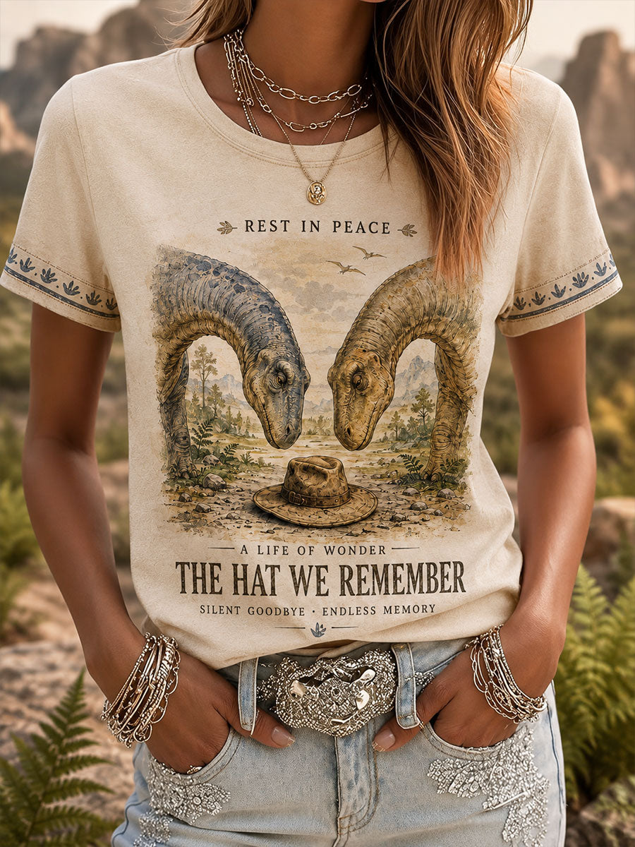 Women's Rip Rest In Wonder Wild Legend Printed T-shirt