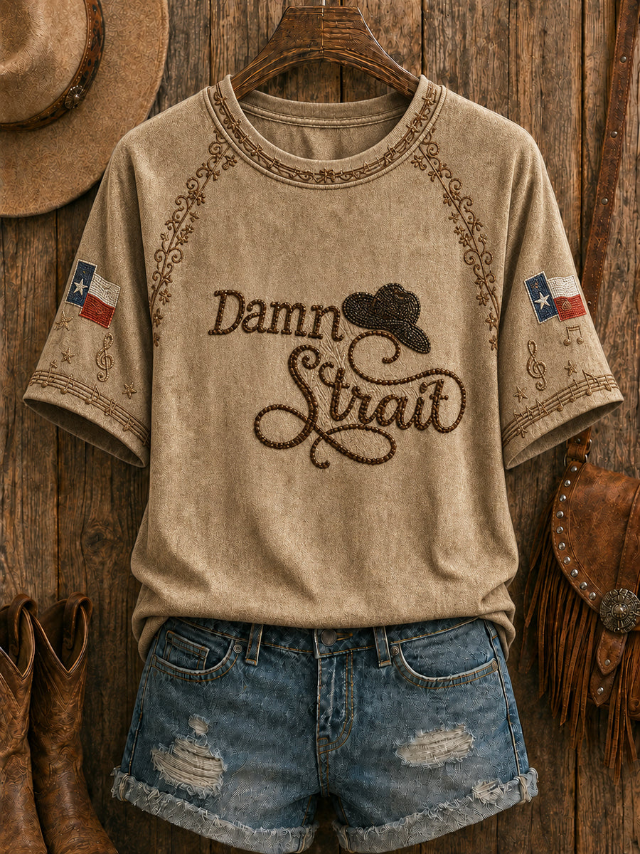 Women's Rustic Country Style Tee