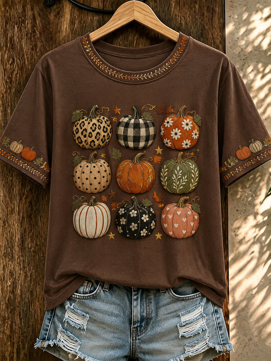 Women's Autumn Printed T-shirt